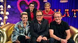 Sean Lock, Mel Giedroyc, Sue Perkins, Miley Cyrus
