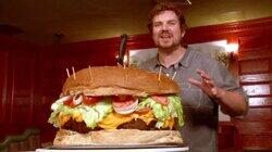 The 105-Pound Burger The 105-Pound Burger