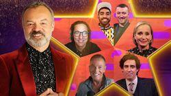 Bruce Springsteen, Kristin Scott Thomas, Mawaan Rizwan, Stephen Mangan, Matthew McConaughey, Sam Smith Bruce Springsteen, Kristin Scott Thomas, Mawaan Rizwan, Stephen Mangan, Matthew McConaughey, Sam Smith