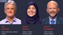 Jay Foster Vs. Zoha Khalili Vs. Scott Plummer, show # 8502. Jay Foster Vs. Zoha Khalili Vs. Scott Plummer, show # 8502.