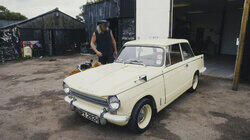 Triumph Herald Barn Find and Flipping Peugeot Triumph Herald Barn Find and Flipping Peugeot