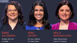 Emma Saltzberg Vs. Sara Lefort Vs. Molly Mastantuono, show # 8505. Emma Saltzberg Vs. Sara Lefort Vs. Molly Mastantuono, show # 8505.