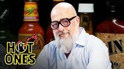 Andrew Zimmern Has a Bucket List Moment While Eating Spicy Wings