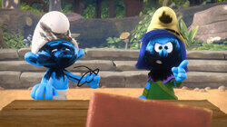 Gargamel voit double Gargamel voit double