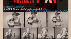 Invicta FC 20: Bantamweight Title Fight: Tonya Evinger vs. Yana Kunitskaya Invicta FC 20: Bantamweight Title Fight: Tonya Evinger vs. Yana Kunitskaya
