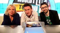 Patrick Kielty, Bernard Cribbins, Deborah Meaden, Mark Watson Patrick Kielty, Bernard Cribbins, Deborah Meaden, Mark Watson