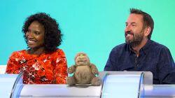 Richard Osman, Katherine Ryan, Denise Lewis, Judge Rinder Richard Osman, Katherine Ryan, Denise Lewis, Judge Rinder