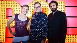 Alan Carr, Francesca Martinez, Nish Kumar Alan Carr, Francesca Martinez, Nish Kumar