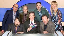 Sara Cox, Jason Manford, Nick Robinson, Harry Shearer Sara Cox, Jason Manford, Nick Robinson, Harry Shearer