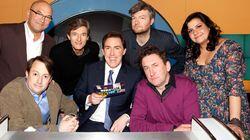 Gregg Wallace, Nigel Havers, Charlie Brooker, Nina Wadia Gregg Wallace, Nigel Havers, Charlie Brooker, Nina Wadia