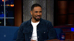 Damon Wayans Jr., Daniel Boulud, Evie McGee Colbert Damon Wayans Jr., Daniel Boulud, Evie McGee Colbert
