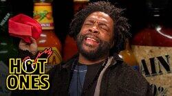 Questlove Refuses Defeat While Eating Spicy Wings Questlove Refuses Defeat While Eating Spicy Wings