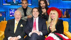 Mel Brooks, Lewis Hamilton, Russell Brand, Paloma Faith Mel Brooks, Lewis Hamilton, Russell Brand, Paloma Faith