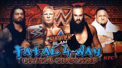 WWE SummerSlam 2017 - Barclays Center in Brooklyn, New York City, New York WWE SummerSlam 2017 - Barclays Center in Brooklyn, New York City, New York