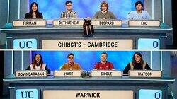 Christ's College, Cambridge v Warwick