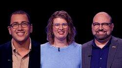 Ben Goldstein Vs. Mary Kate Gliedt Vs. Jonathan Belford, Show # 8831. Ben Goldstein Vs. Mary Kate Gliedt Vs. Jonathan Belford, Show # 8831.
