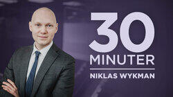 Finansmarknadsminister Niklas Wykman Finansmarknadsminister Niklas Wykman