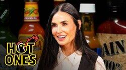 Demi Moore Celebrates Her Birthday While Eating Spicy Wings Demi Moore Celebrates Her Birthday While Eating Spicy Wings