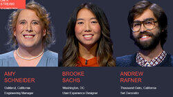 Amy Schneider Vs. Brooke Sachs Vs. Andrew Rafner, show # 8460. Amy Schneider Vs. Brooke Sachs Vs. Andrew Rafner, show # 8460.