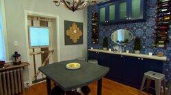 Barn Door Blue Kitchen Barn Door Blue Kitchen