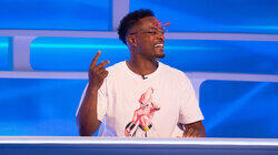 Patrice Evra, Jimmy Carr, Richard Ayoade, Angela Scanlon Patrice Evra, Jimmy Carr, Richard Ayoade, Angela Scanlon