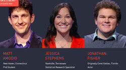 Matt Amodio Vs. Jessica Stephens Vs. Jonathan Fisher,show # 8421. Matt Amodio Vs. Jessica Stephens Vs. Jonathan Fisher,show # 8421.