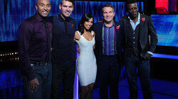 Shane Lynch, Colin Jackson, Fiona Wade, Stephen K Amos Shane Lynch, Colin Jackson, Fiona Wade, Stephen K Amos