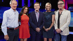 Vic Reeves, Jenni Falconer, Michael Buerk, Francine Lewis Vic Reeves, Jenni Falconer, Michael Buerk, Francine Lewis