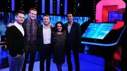 Greg Rutherford, Lesley Joseph, Matthew Wolfenden, Chris Kamara Greg Rutherford, Lesley Joseph, Matthew Wolfenden, Chris Kamara