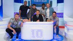 Rob Beckett, Denise Lewis, James DeGale Rob Beckett, Denise Lewis, James DeGale