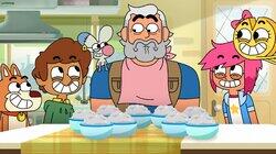 Gramps versus Mom Gramps versus Mom