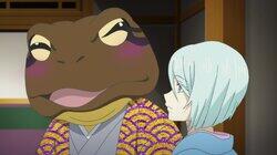 Orio-ya's Young Hostess and Young Master. Orio-ya's Young Hostess and Young Master.
