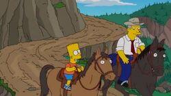 Bart Stops to Smell the Roosevelts Bart Stops to Smell the Roosevelts