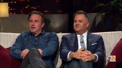 Ross Mathews & David Arquette Ross Mathews & David Arquette