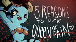 5 REASONS TO PICK QUEEN OF PAIN 5 REASONS TO PICK QUEEN OF PAIN
