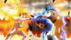 The Peak Fighting Spirit! Ikki vs. Aegaeon! The Peak Fighting Spirit! Ikki vs. Aegaeon!