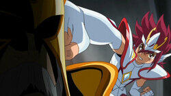 Fateful Meeting! The Smashing Gold Saint! Fateful Meeting! The Smashing Gold Saint!