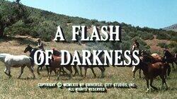 A Flash of Darkness A Flash of Darkness