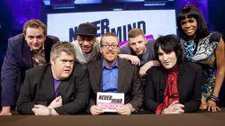 Frankie Boyle, Miles Jupp, Goldie, Professor Green, Michelle Williams Frankie Boyle, Miles Jupp, Goldie, Professor Green, Michelle Williams