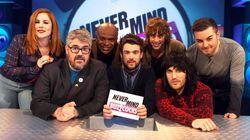 Jack Whitehall, Kriss Akabusi, Johnny Borrell, Katy B, Alex Brooker Jack Whitehall, Kriss Akabusi, Johnny Borrell, Katy B, Alex Brooker