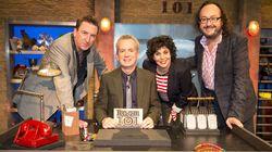 Lee Mack, Dave Myers, Ruby Wax Lee Mack, Dave Myers, Ruby Wax