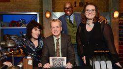 Joanna Scanlan, Noel Fielding, Ian Wright Joanna Scanlan, Noel Fielding, Ian Wright