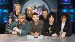 Alex Brooker, Sara Pascoe, John Cooper Clarke, Amelia Lily Alex Brooker, Sara Pascoe, John Cooper Clarke, Amelia Lily