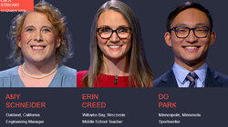 Amy Schneider Vs. Erin Creed Vs. Do Park, show # 8471. Amy Schneider Vs. Erin Creed Vs. Do Park, show # 8471.