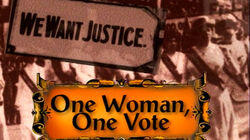 One Woman, One Vote One Woman, One Vote