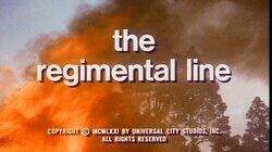 The Regimental Line