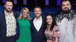 Dani Harmer, Eddie Hall, Chemmy Alcott, Alex Horne Dani Harmer, Eddie Hall, Chemmy Alcott, Alex Horne