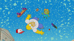 Homer's Adventures Through the Windshield Glass Homer's Adventures Through the Windshield Glass