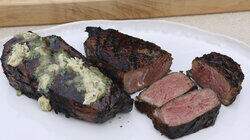 Steak and Bourbon on the Rocks Steak and Bourbon on the Rocks