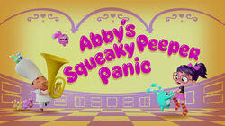 Abby's Squeaky Peeper Panic Abby's Squeaky Peeper Panic